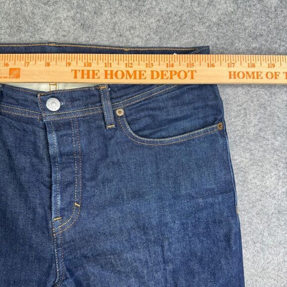 Acne Studios Bla Konst Jeans 31x32 Dark Wash Blue Selvedge Denim 32x26 MEAS - Picture 4 of 11